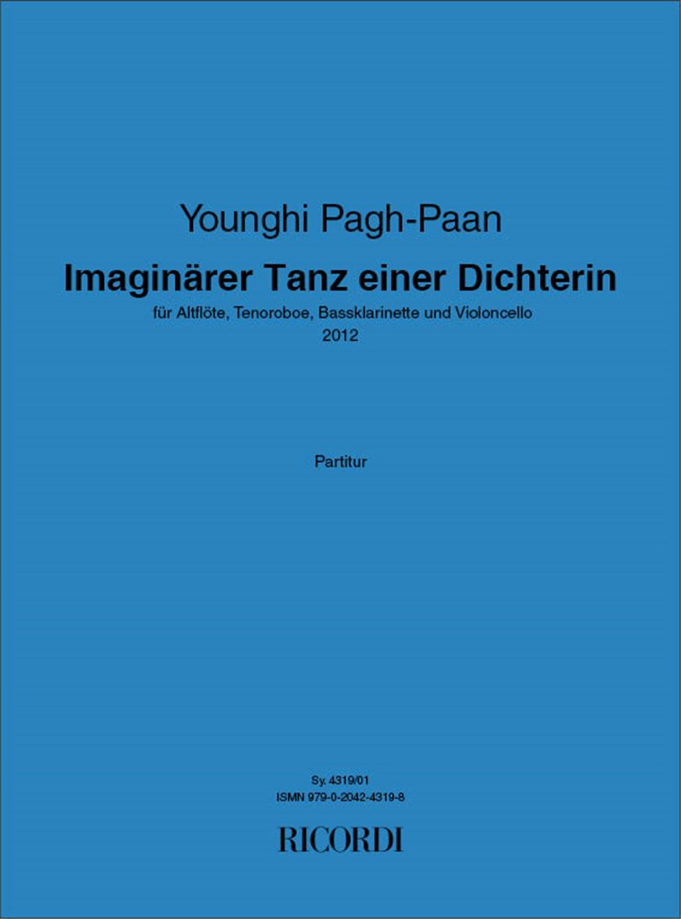 Imaginärer Tanz einer Dichterin